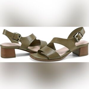 Rockport Olive Green Henley Heeled Women's Sandals